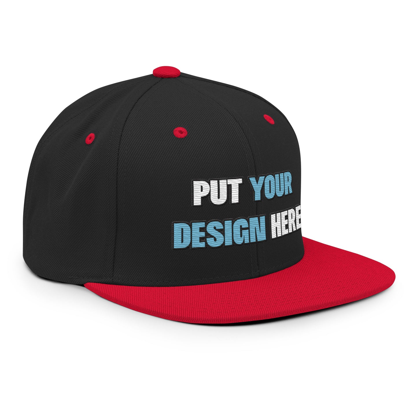 Yupoong Yupoong 6089M Wool Blend Snapback - put your design here | standard color - unlimited color