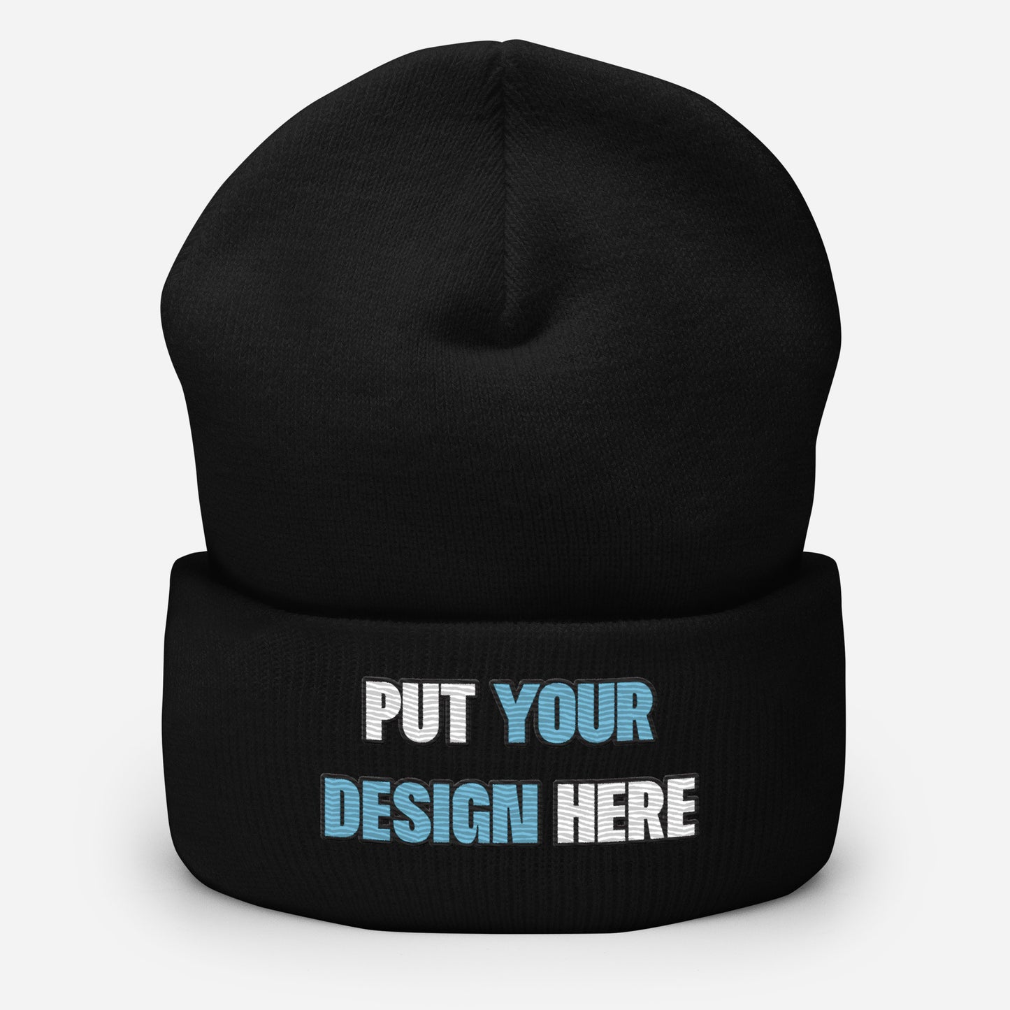 Cuffed Beanie | Yupoong 1501KC - print your design here | unlimited color