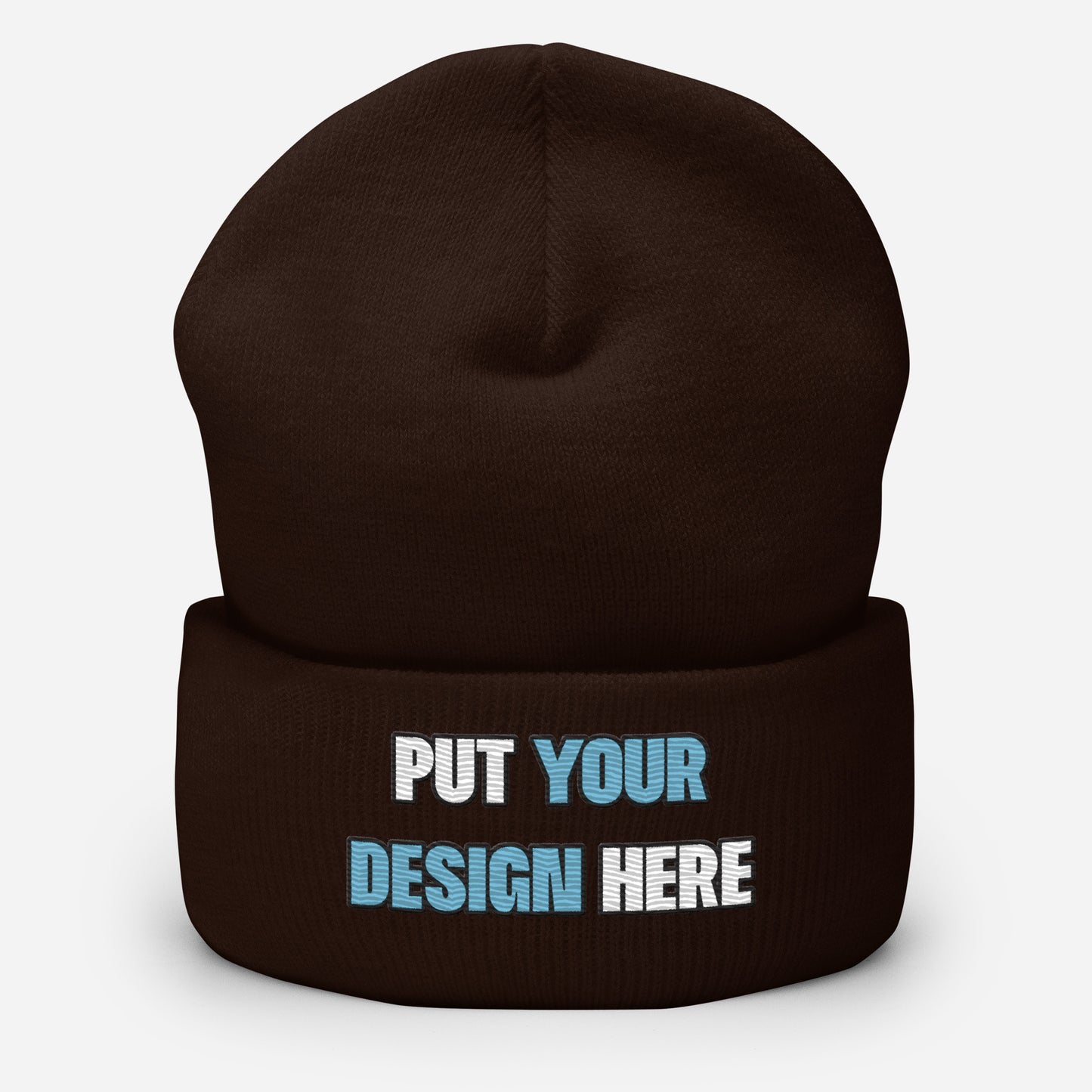 Cuffed Beanie | Yupoong 1501KC - print your design here | unlimited color