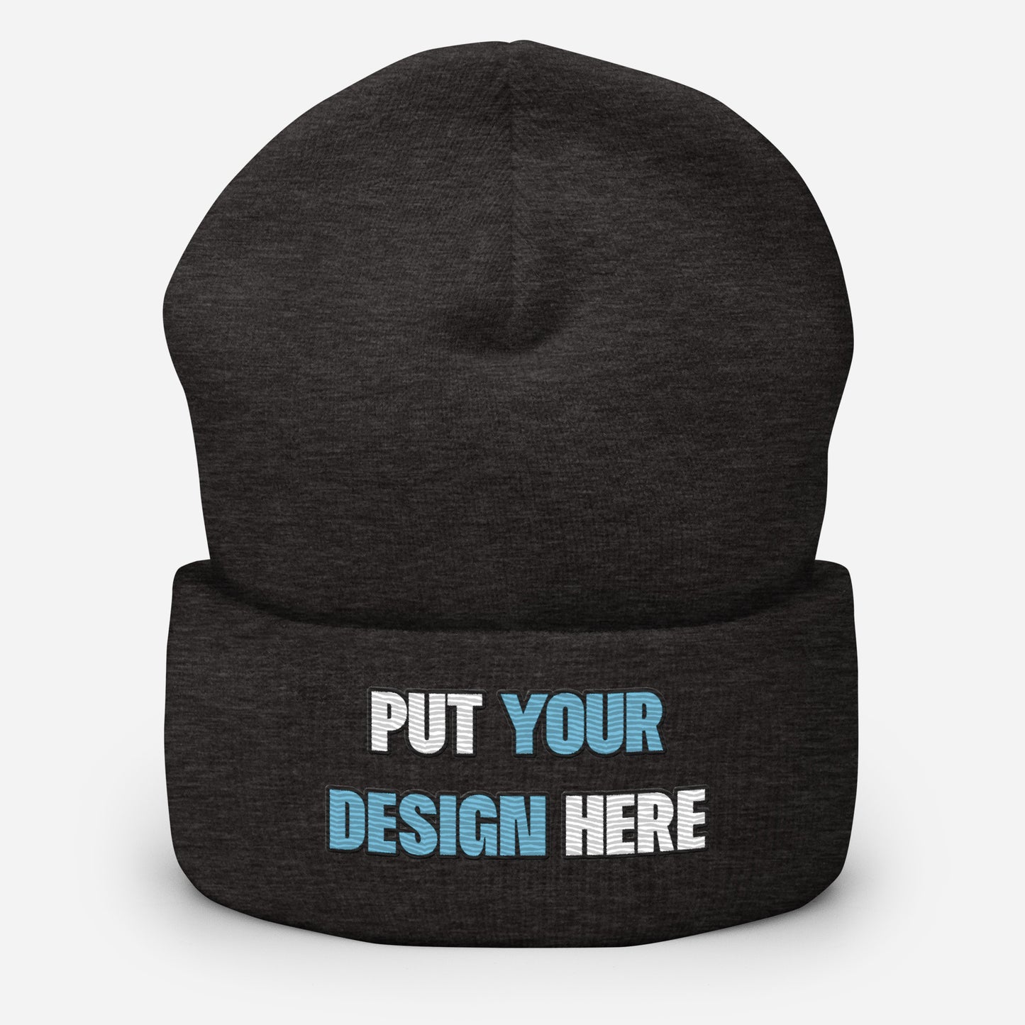 Cuffed Beanie | Yupoong 1501KC - print your design here | unlimited color