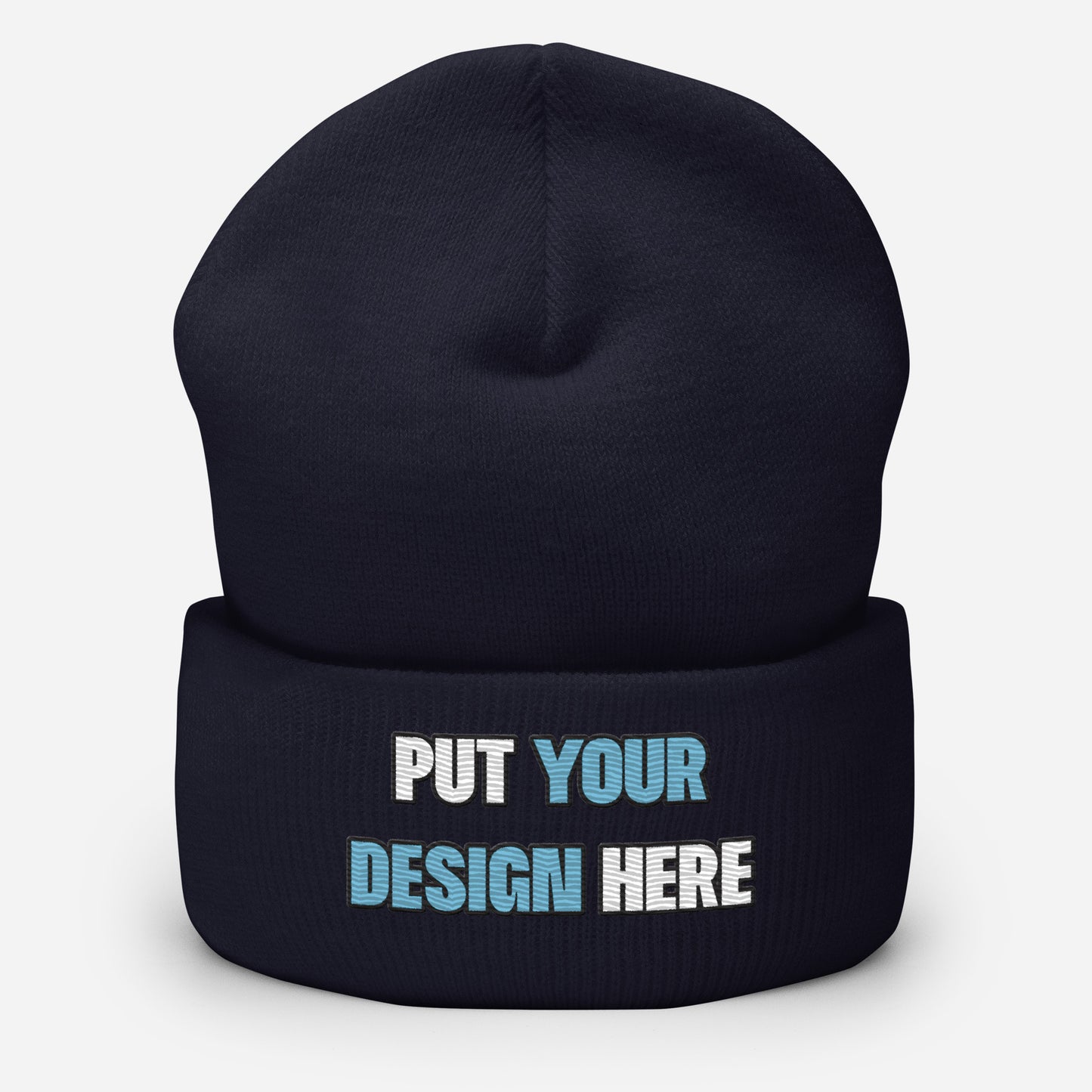 Cuffed Beanie | Yupoong 1501KC - print your design here | unlimited color