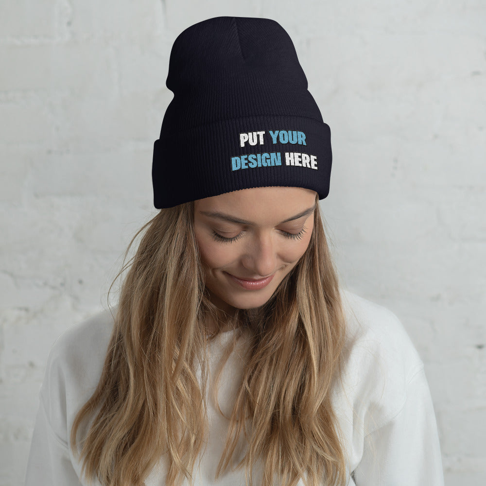 Cuffed Beanie | Yupoong 1501KC - print your design here | unlimited color