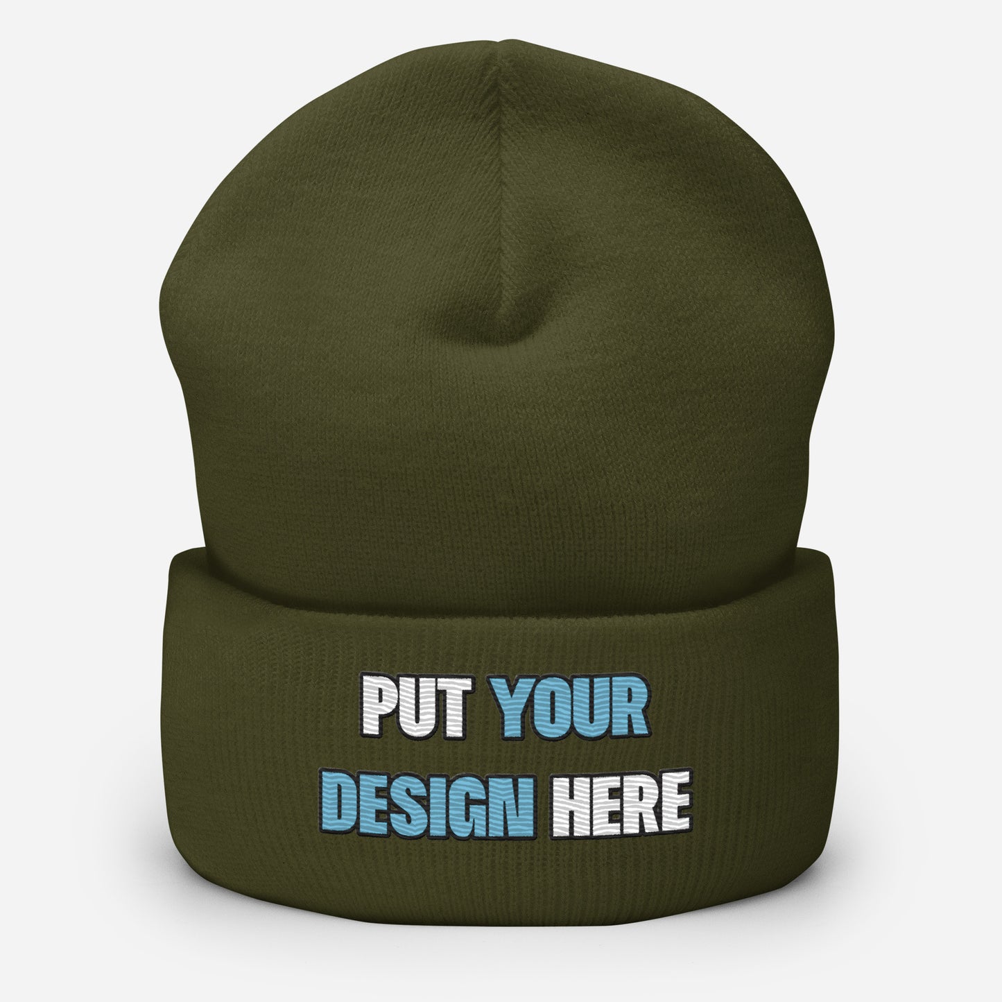 Cuffed Beanie | Yupoong 1501KC - print your design here | unlimited color