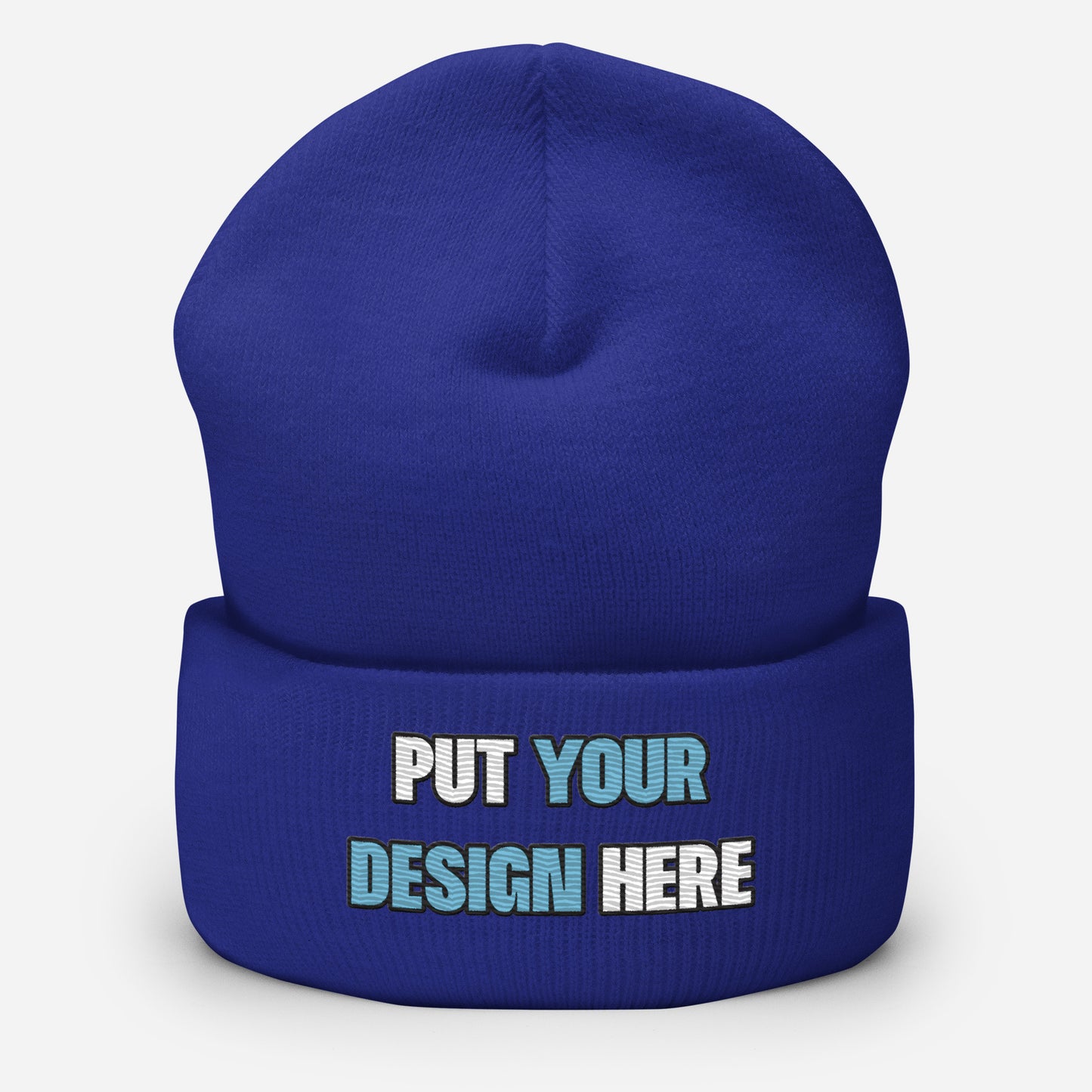 Cuffed Beanie | Yupoong 1501KC - print your design here | unlimited color