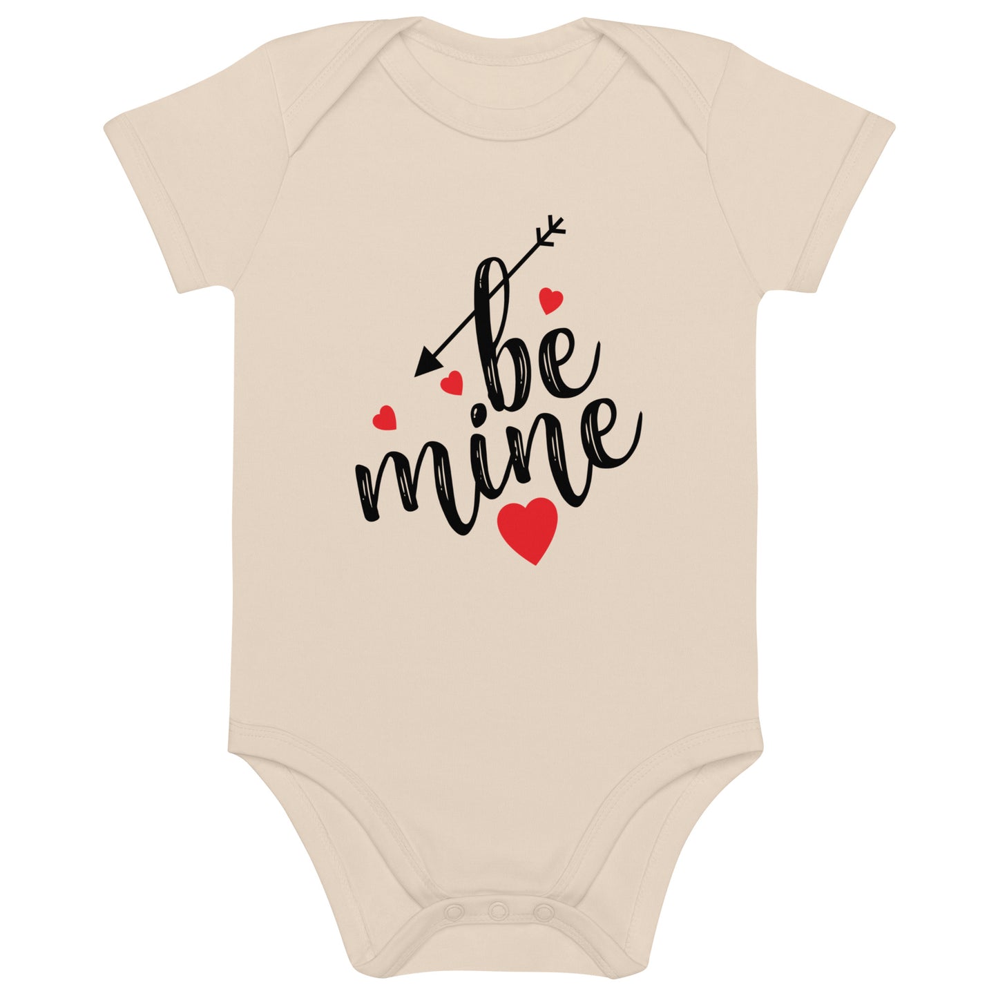 be mine | Organic Cotton Baby Bodysuit | Babybugz BZ10