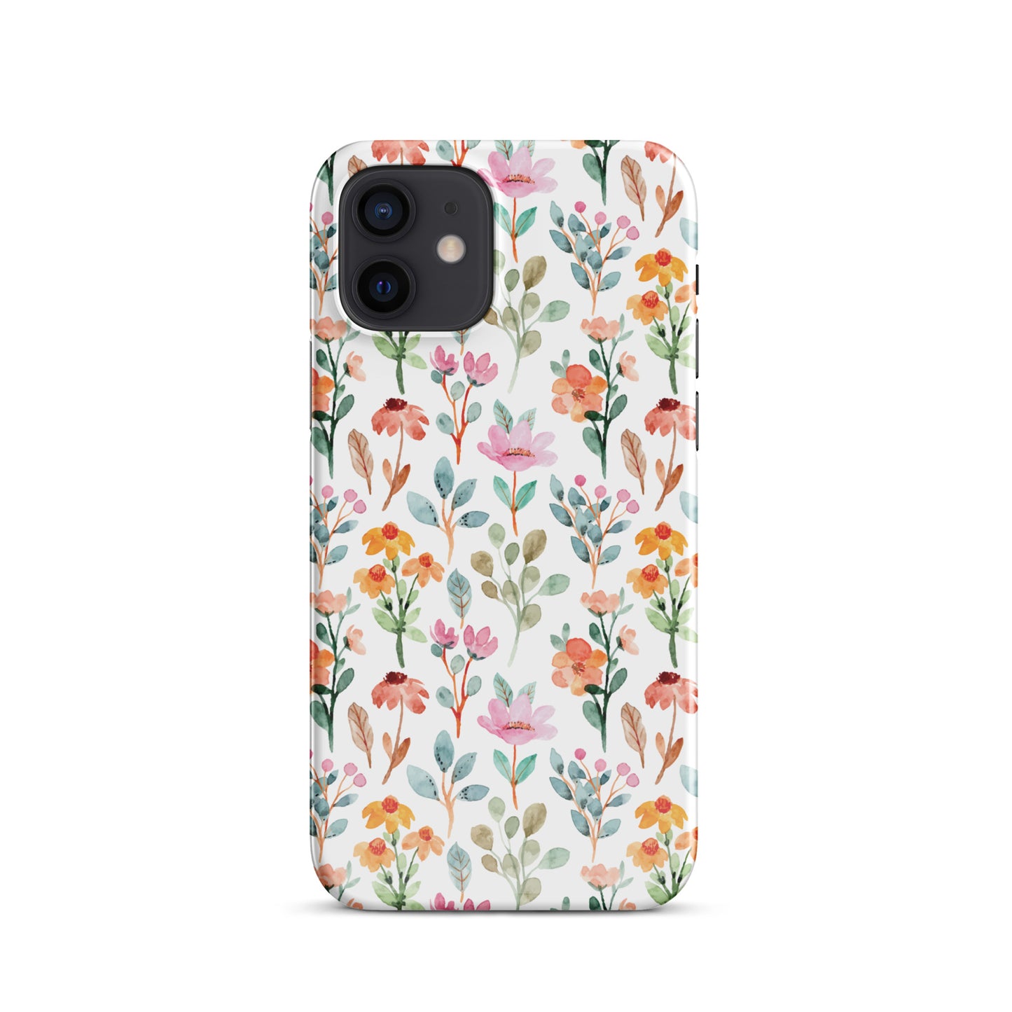 Snap case for iPhone® - flower background - print on demand