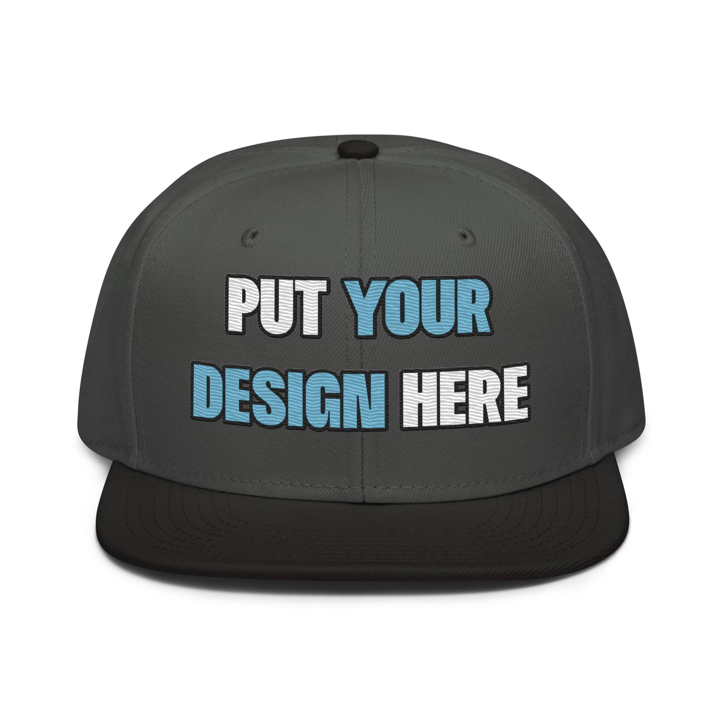 Snapback | Otto Cap 125-978 - put your design here | - unlimited color