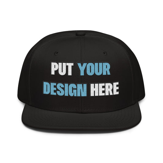 Snapback | Otto Cap 125-978 - put your design here | - unlimited color