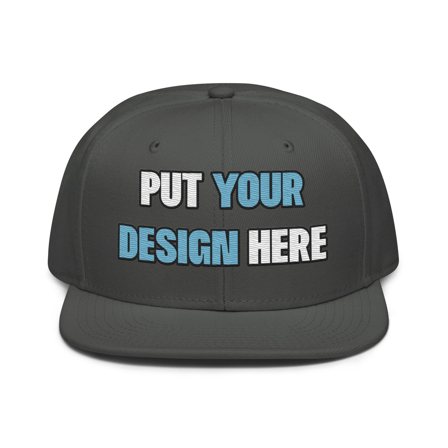 Snapback | Otto Cap 125-978 - put your design here | - unlimited color