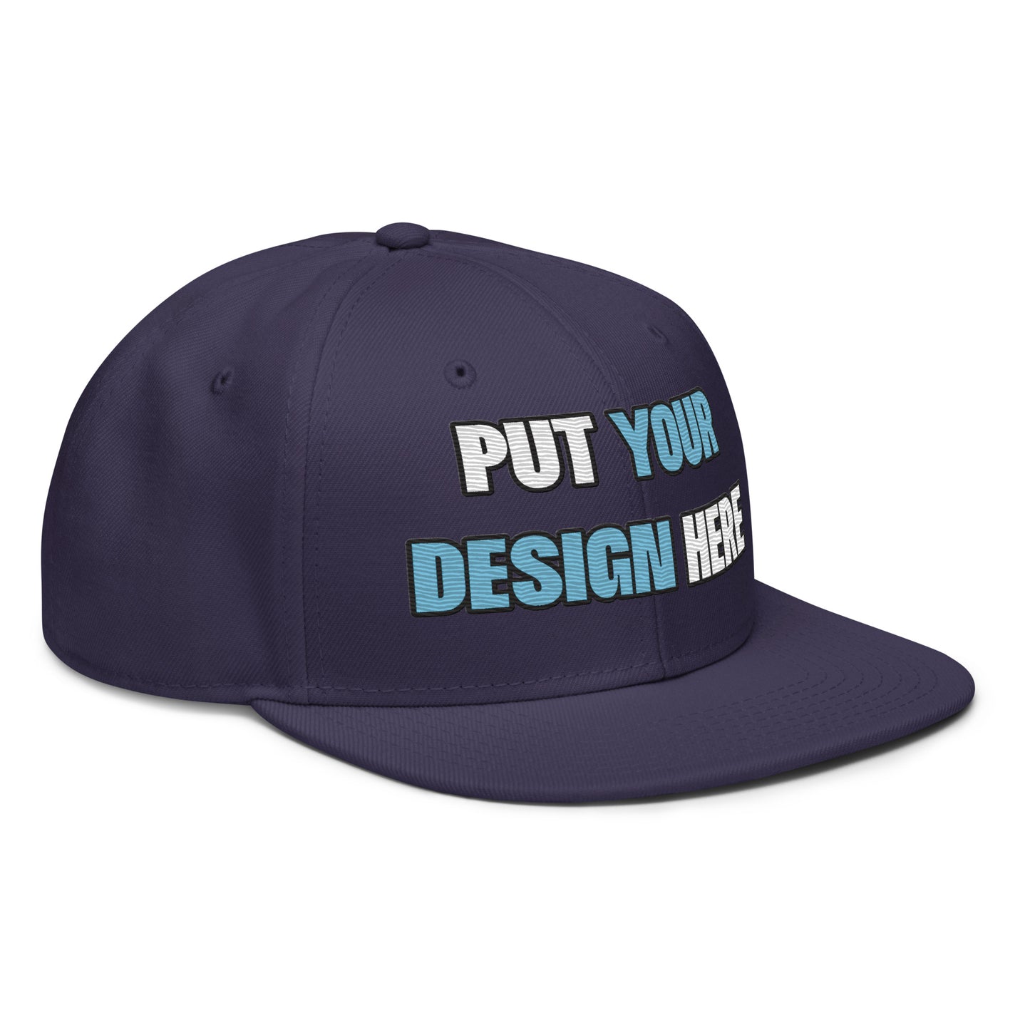 Snapback | Otto Cap 125-978 - put your design here | - unlimited color