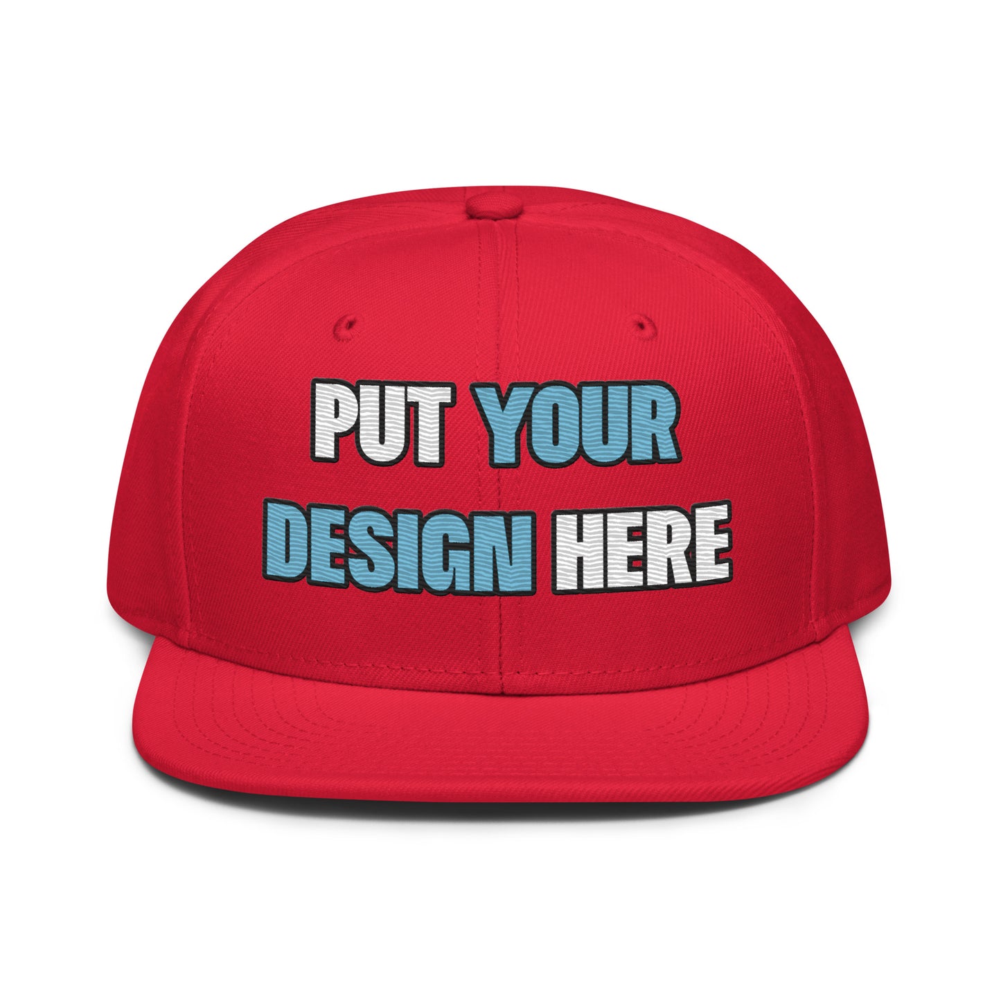Snapback | Otto Cap 125-978 - put your design here | - unlimited color