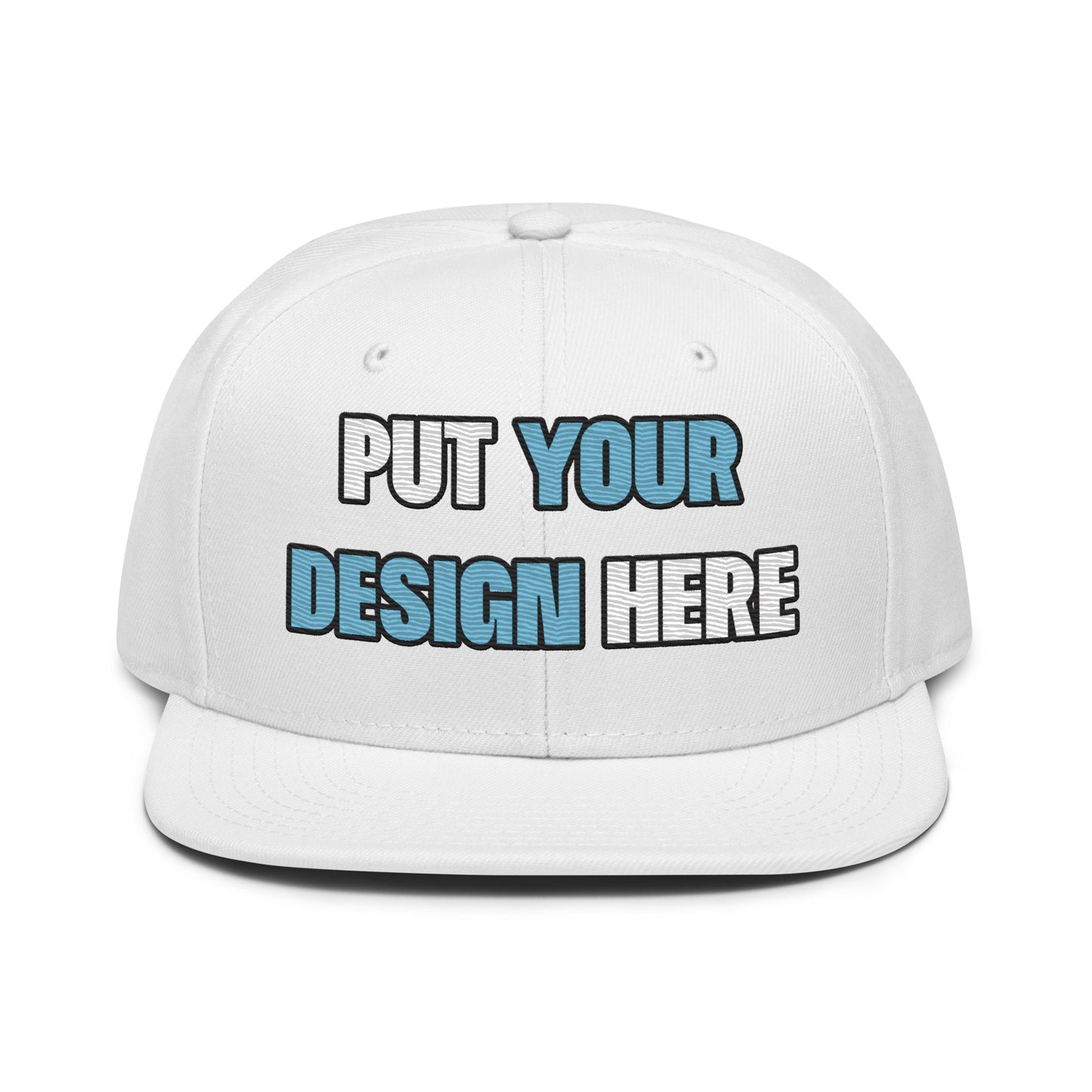 Snapback | Otto Cap 125-978 - put your design here | - unlimited color