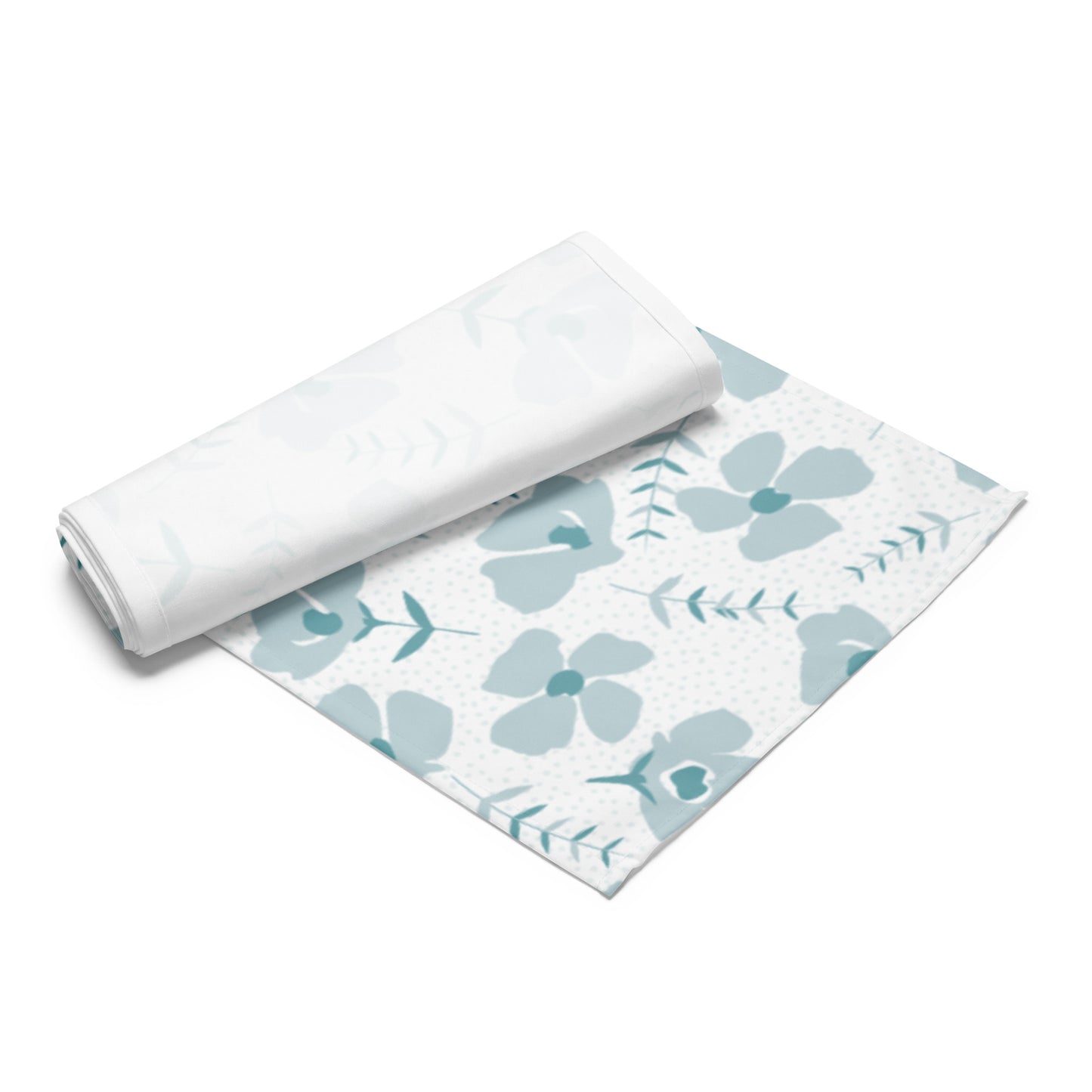 Table runner flower design | moodsprint |  print on demand