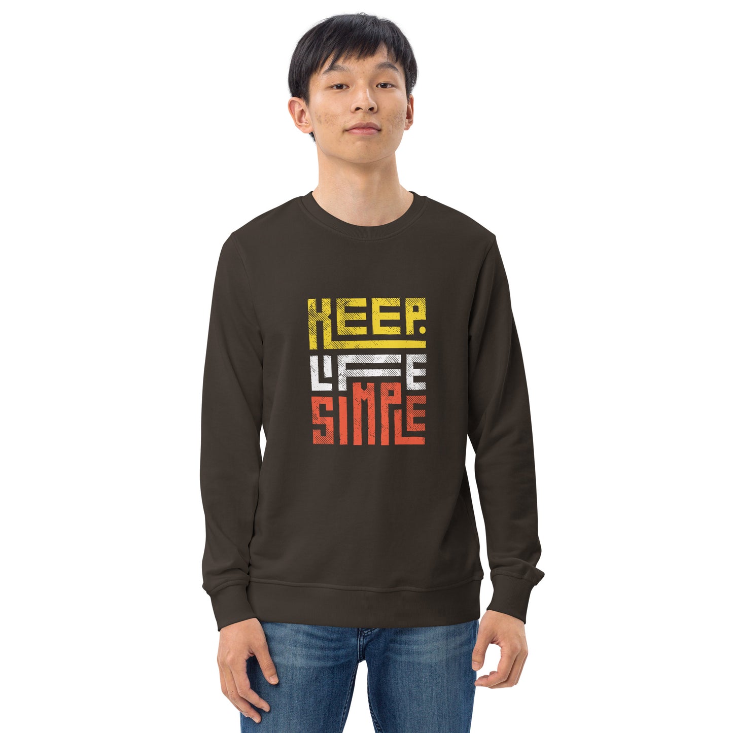 Unisex Organic Sweatshirt | SOL'S 03574  - keep life simple - print on demand