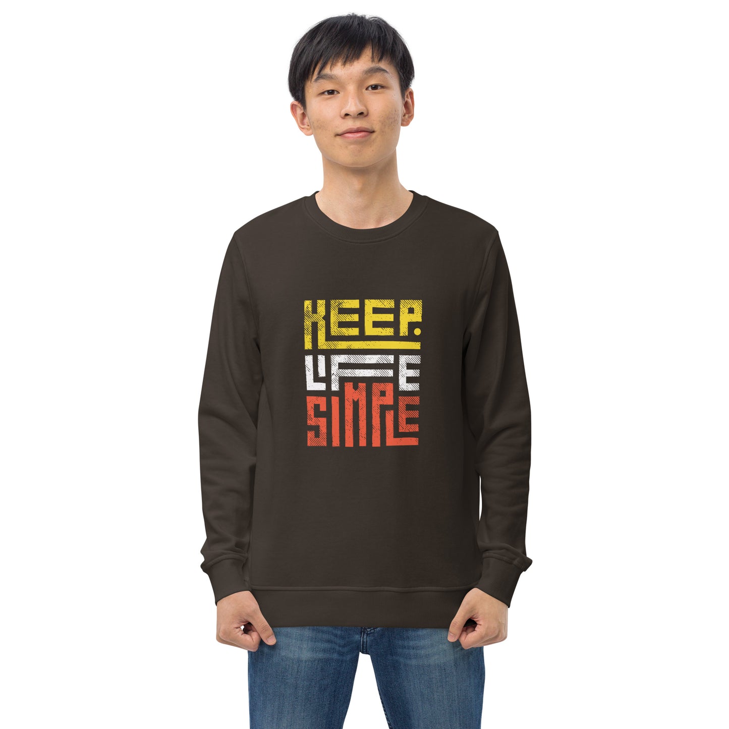Unisex Organic Sweatshirt | SOL'S 03574  - keep life simple - print on demand
