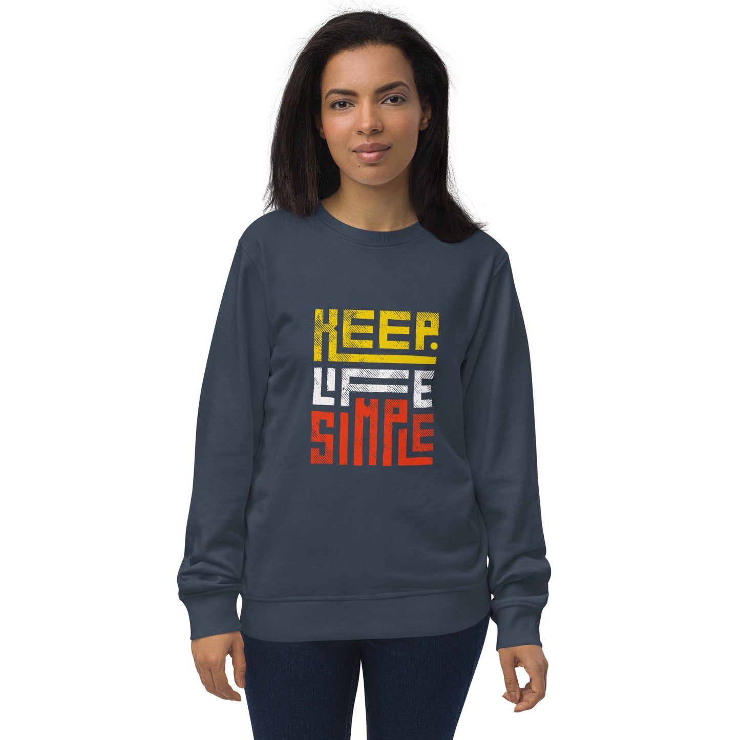 Unisex Organic Sweatshirt | SOL'S 03574  - keep life simple - print on demand