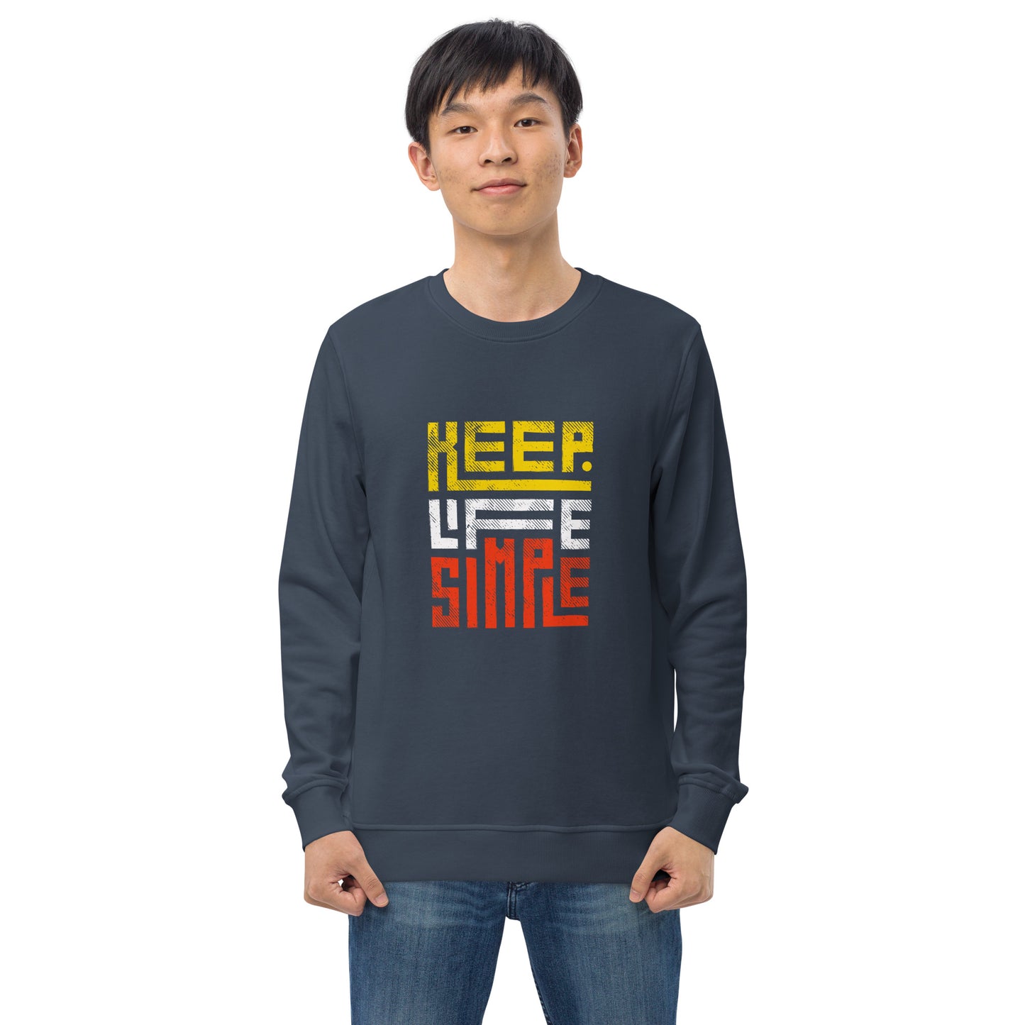 Unisex Organic Sweatshirt | SOL'S 03574  - keep life simple - print on demand