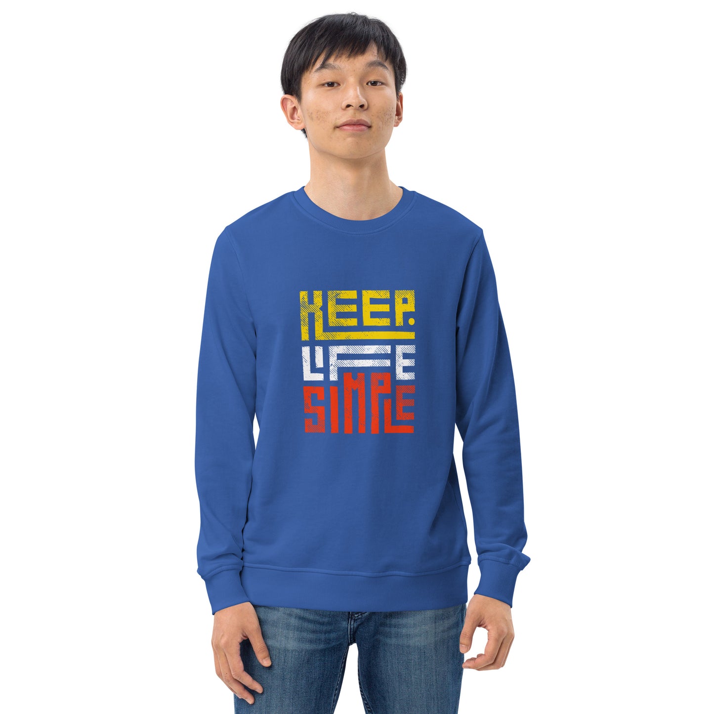 Unisex Organic Sweatshirt | SOL'S 03574  - keep life simple - print on demand
