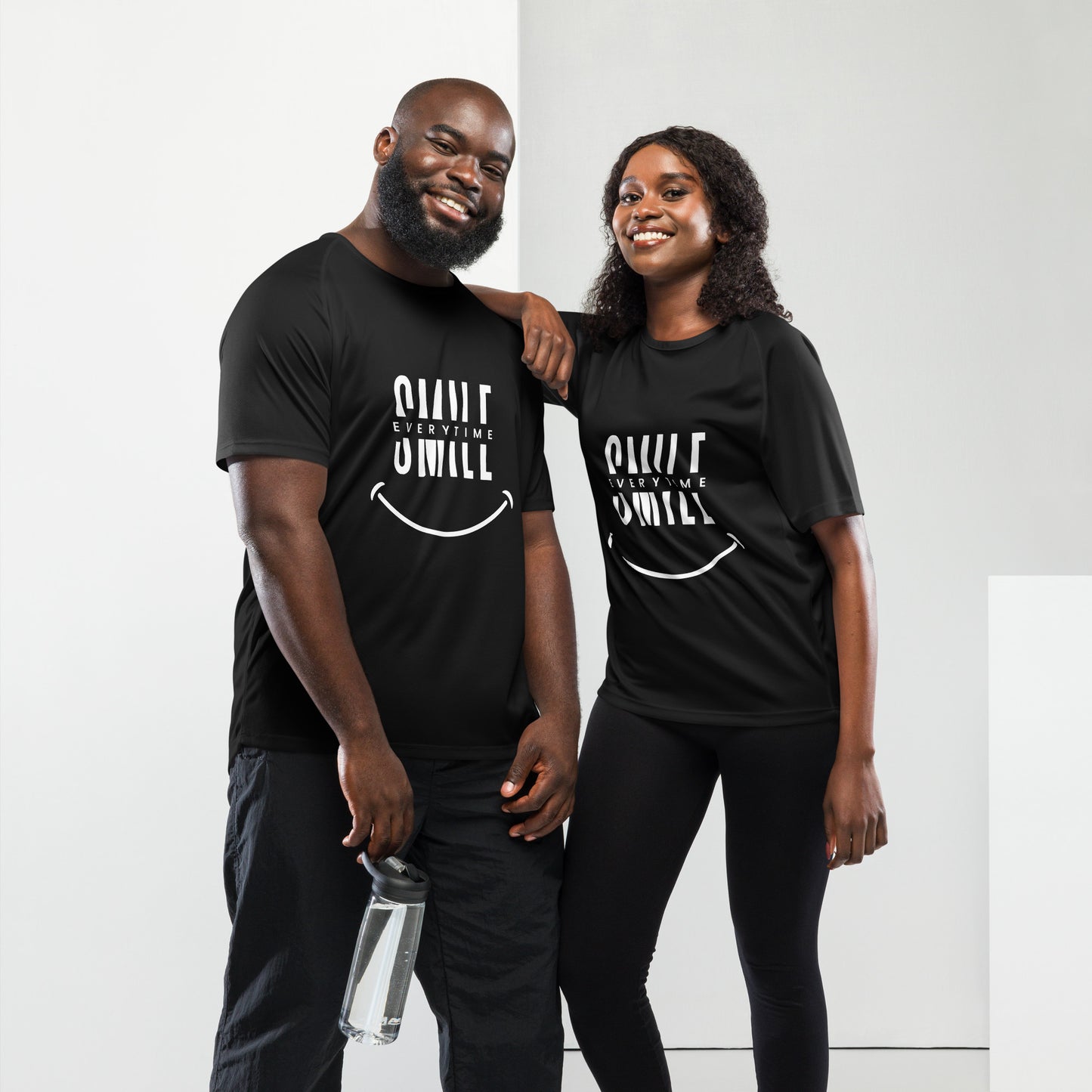 Unisex sports jersey - smile every time - print on demand