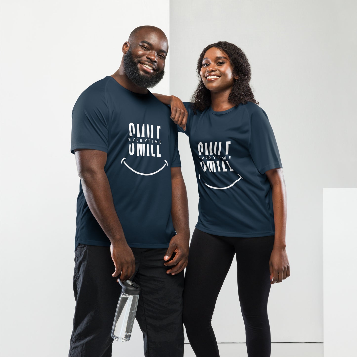 Unisex sports jersey - smile every time - print on demand