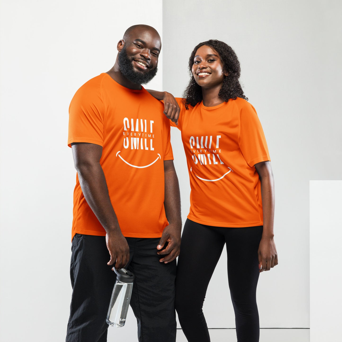 Unisex sports jersey - smile every time - print on demand