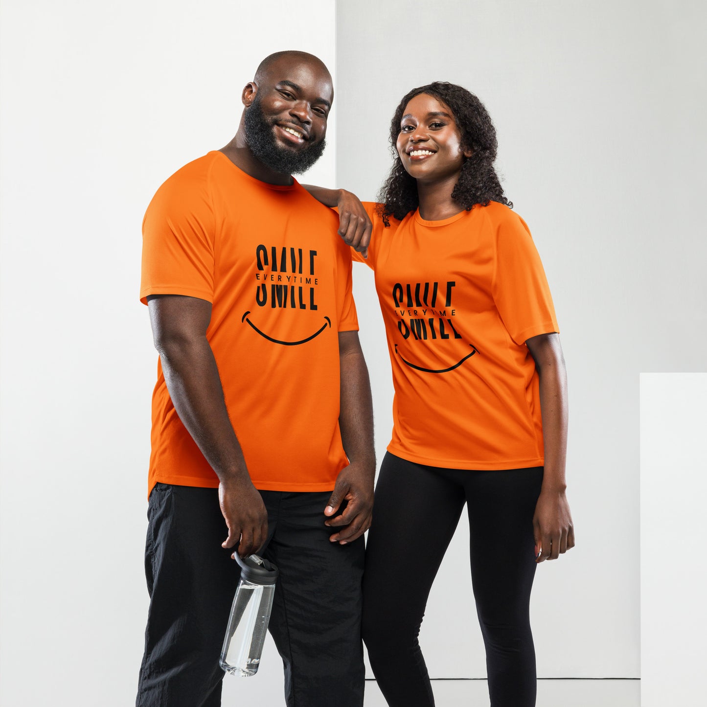 Unisex sports jersey - smile every time - print on demand