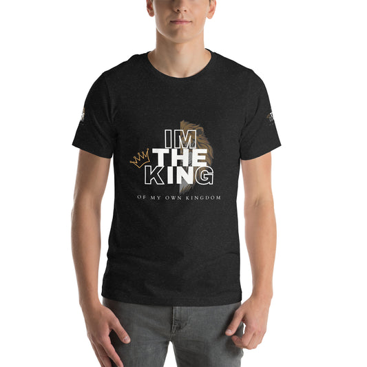 Unisex t-shirt - im the king - print on demand