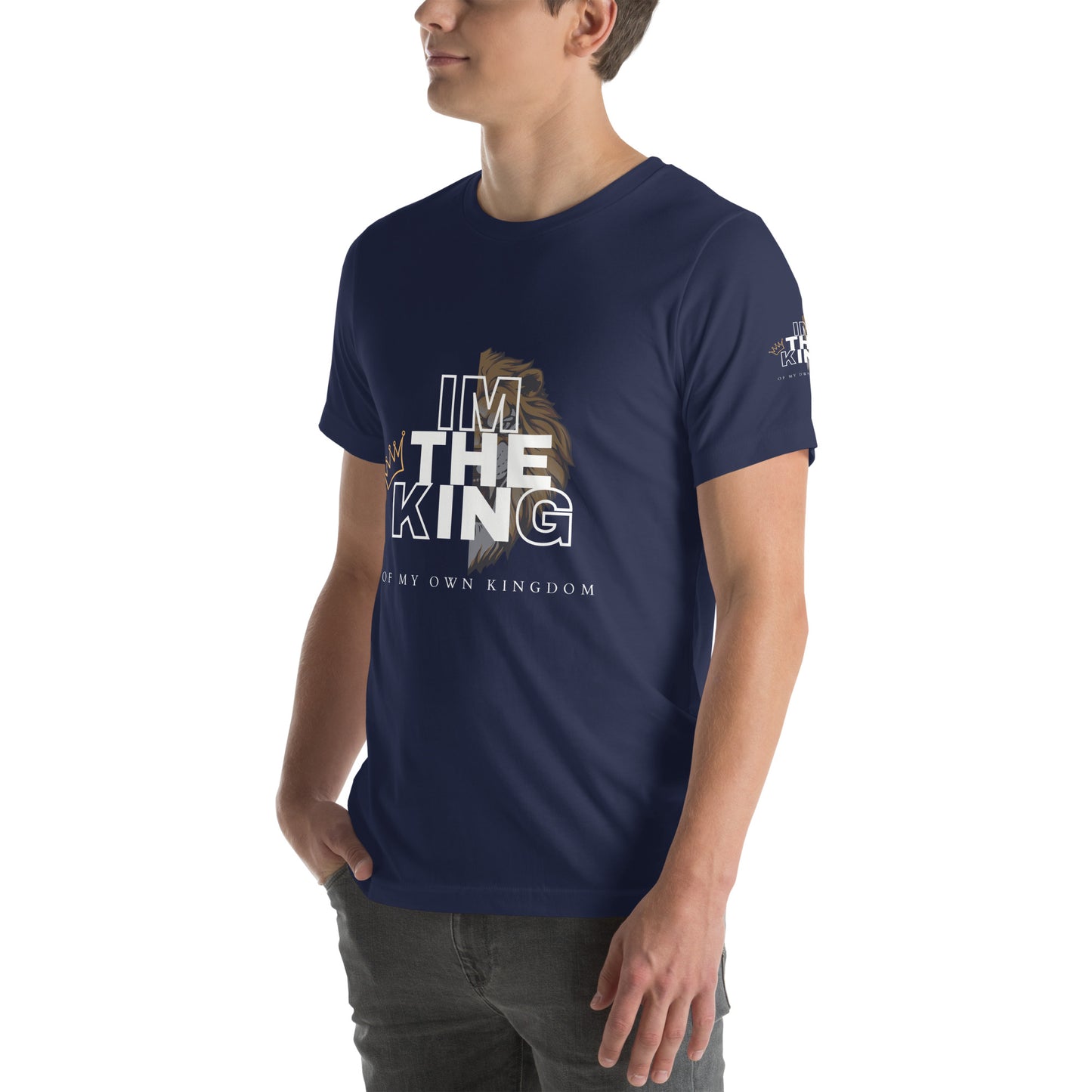Unisex t-shirt - im the king - print on demand