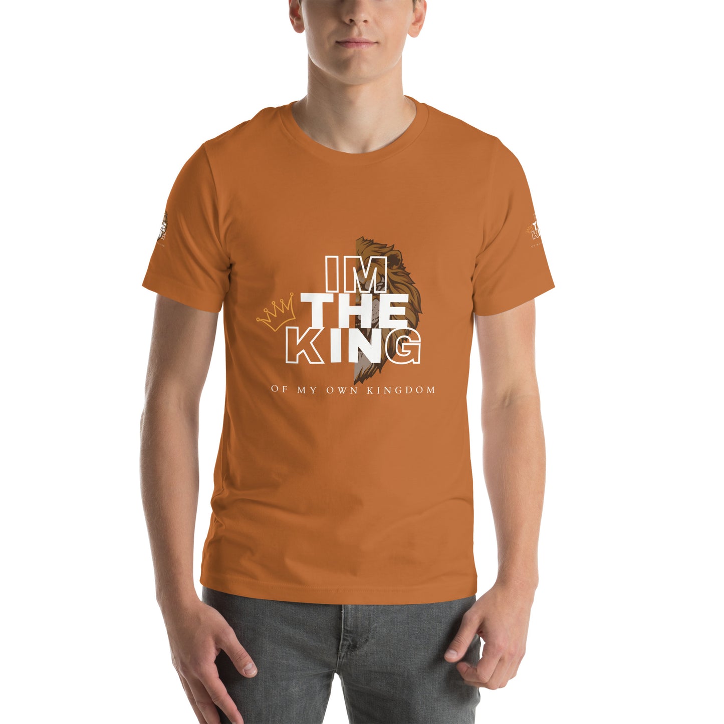 Unisex t-shirt - im the king - print on demand