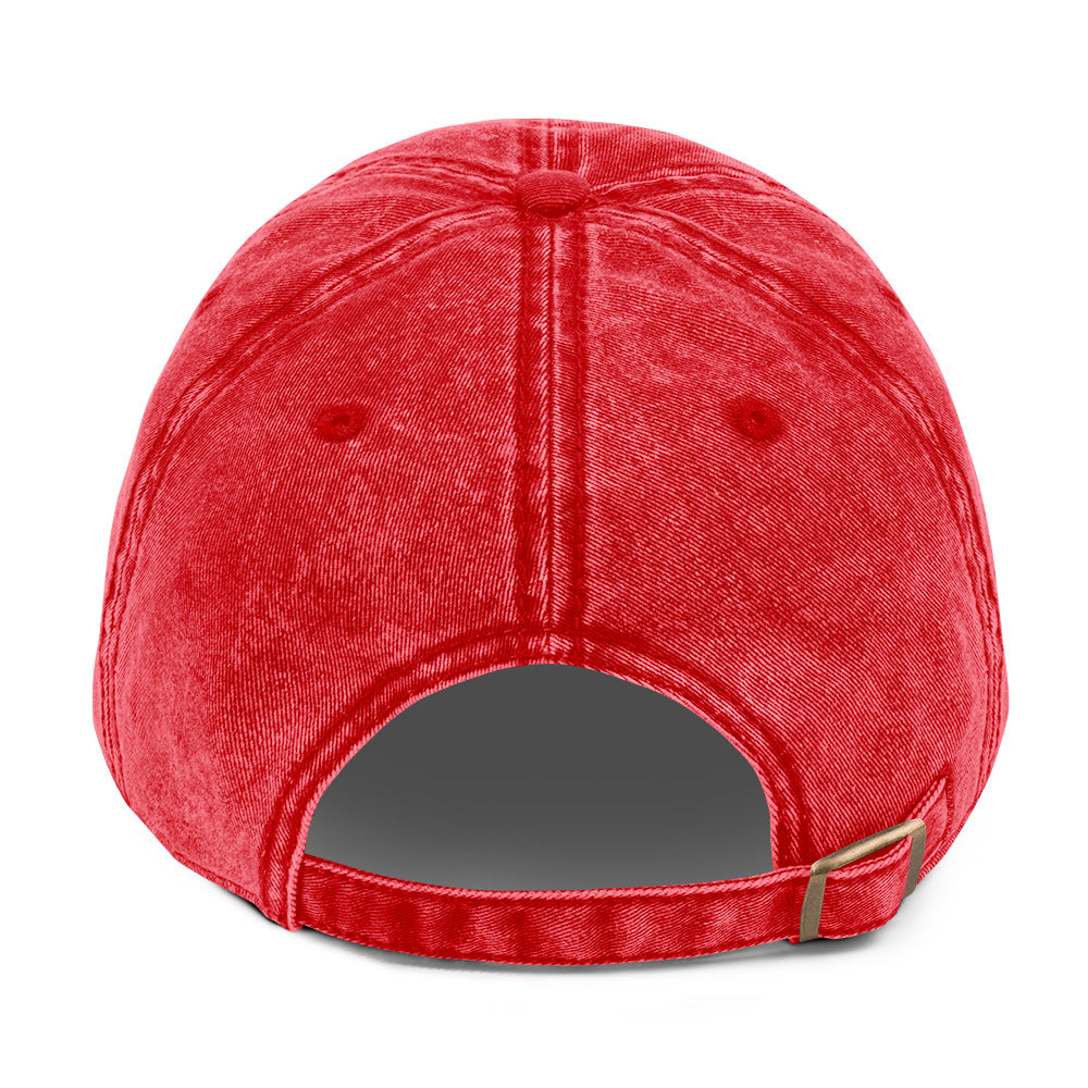 Vintage Cap | Otto Cap 18-1248 - put your design here | standard color - Flat Embroidery