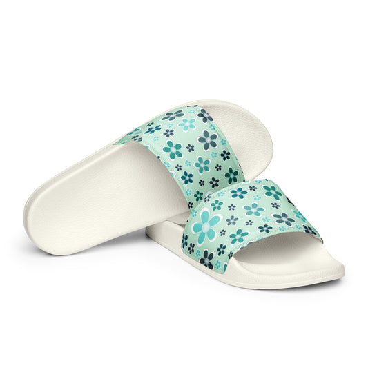 Women's slides  - Flower Pattern - print on demand