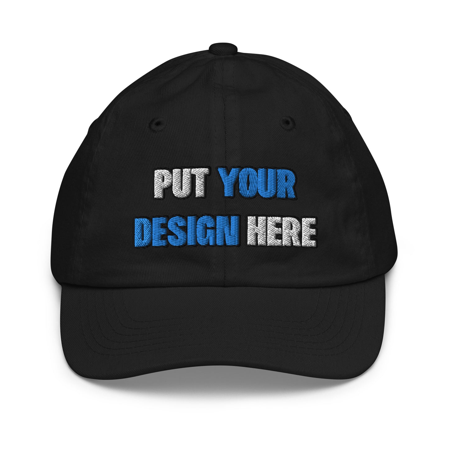 Youth Baseball Cap | Valucap VC300Y - put your design here | standard color - 3D Puff