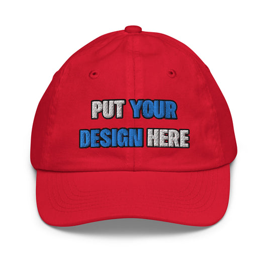 Youth Baseball Cap | Valucap VC300Y - put your design here | standard color - 3D Puff