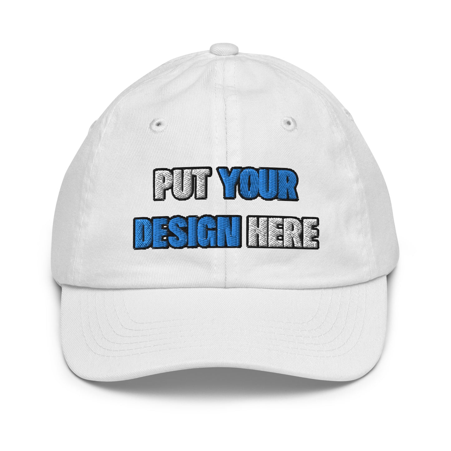 Youth Baseball Cap | Valucap VC300Y - put your design here | standard color - 3D Puff