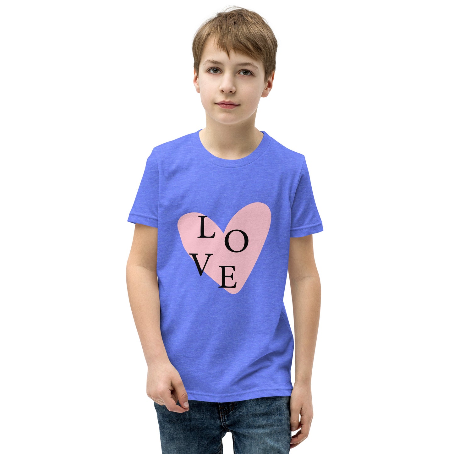 love | Youth Staple Tee | Bella + Canvas 3001Y